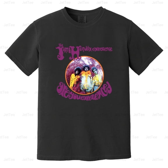 Jimi Hendrix Experience Are You Experienced Vintage Retro Psych Comfort Color T-Shirt Unisex, up to 4XL