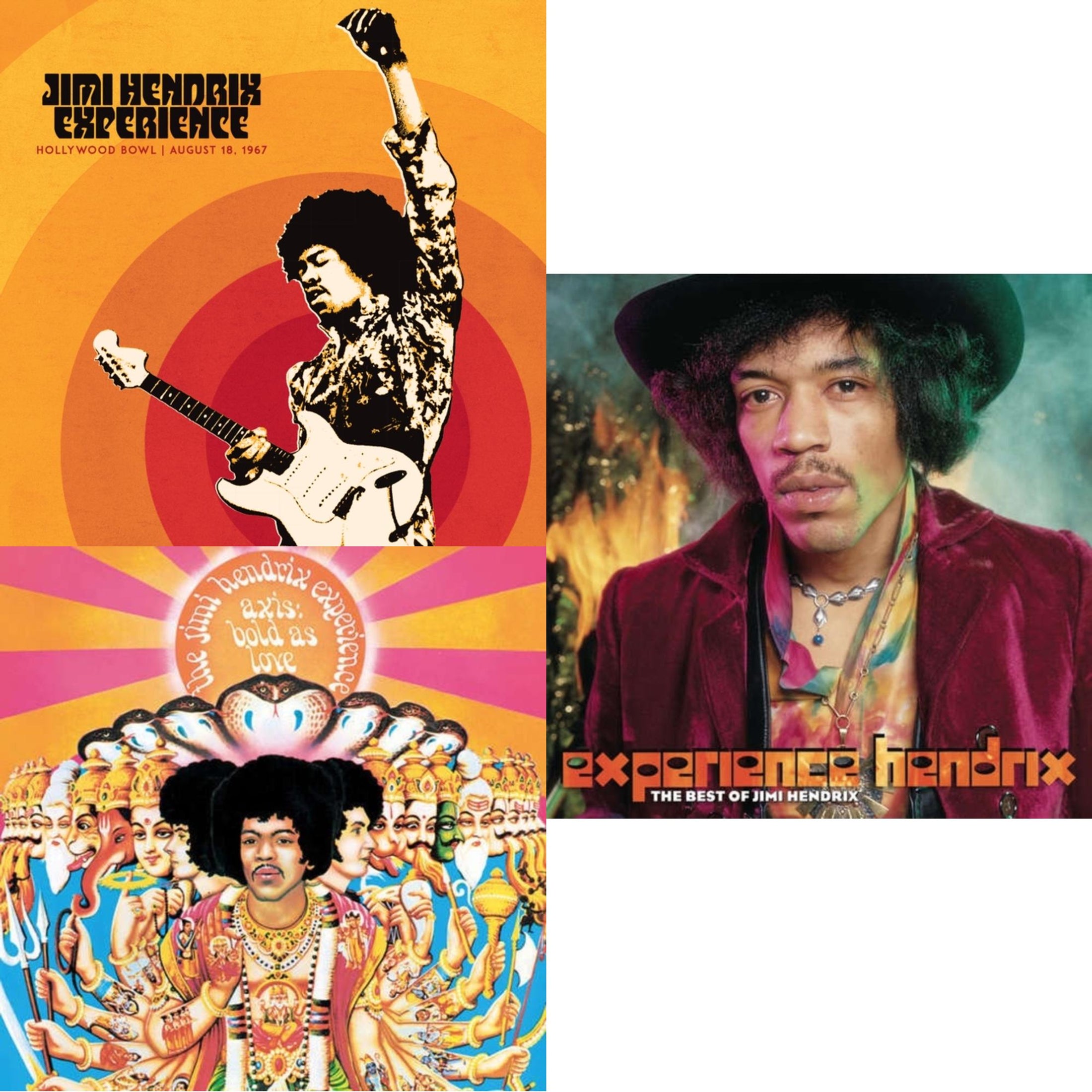 Jimi Hendrix Experience: Live At The Hollywood Bowl: August 18, 1967 ...
