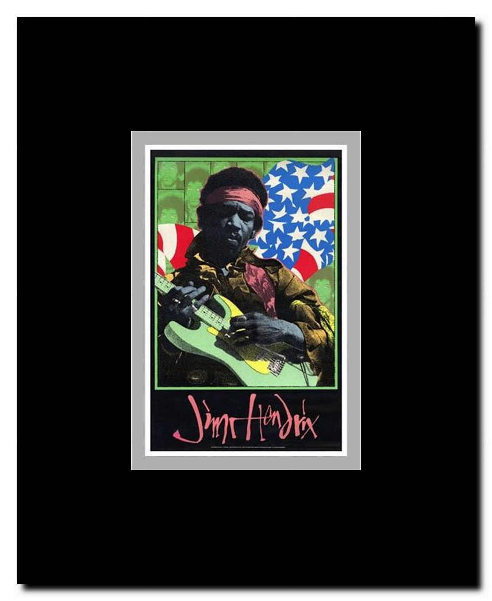 Jimi Hendrix Framed Movie Poster