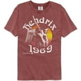 thumbnail image 1 of Jimi Hendrix Hendrix 69 Brick Adult S/S Comfort Color Tshirt Xl, 1 of 2