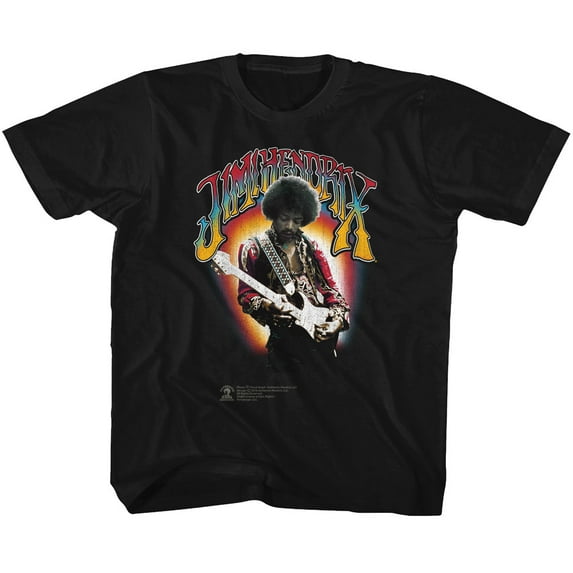 Jimi Hendrix Jimi Hendrix Black Youth T-Shirt