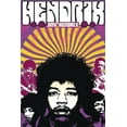 thumbnail image 1 of Jimi Hendrix Laminated Music Poster 24.5 x 36.5 inches, 1 of 4