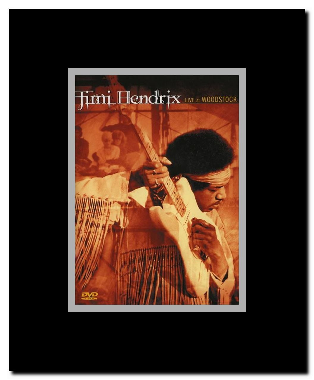 Jimi Hendrix: Live at Woodstock Framed Movie Poster