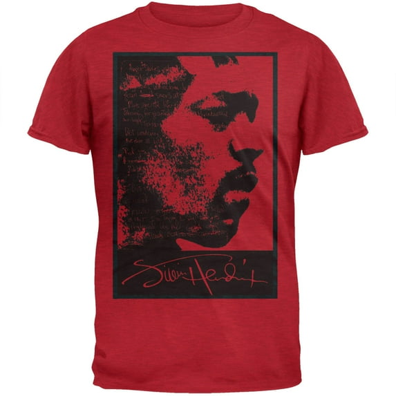 Jimi Hendrix Men's Ask the Axis Soft Short Sleeve T Shirt