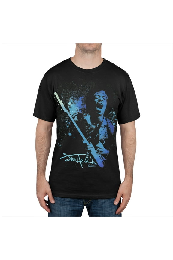 Men's Blue Jam Short Sleeve T Shirt