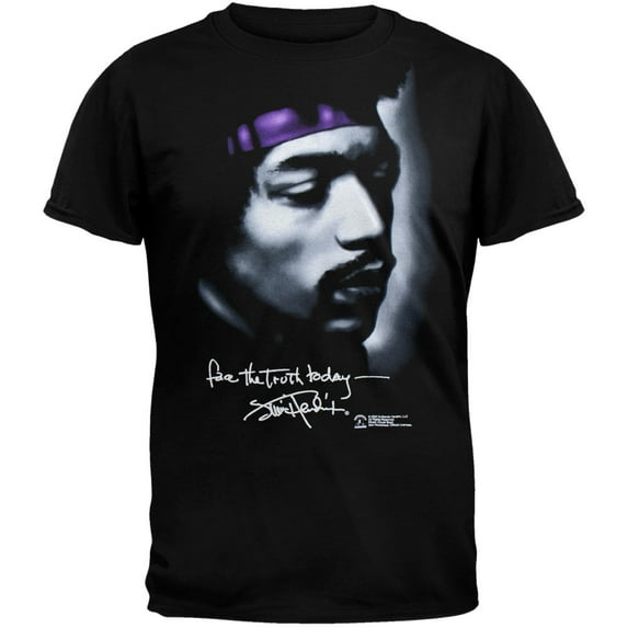 Jimi Hendrix Men's Headband Short Sleeve T Shirt