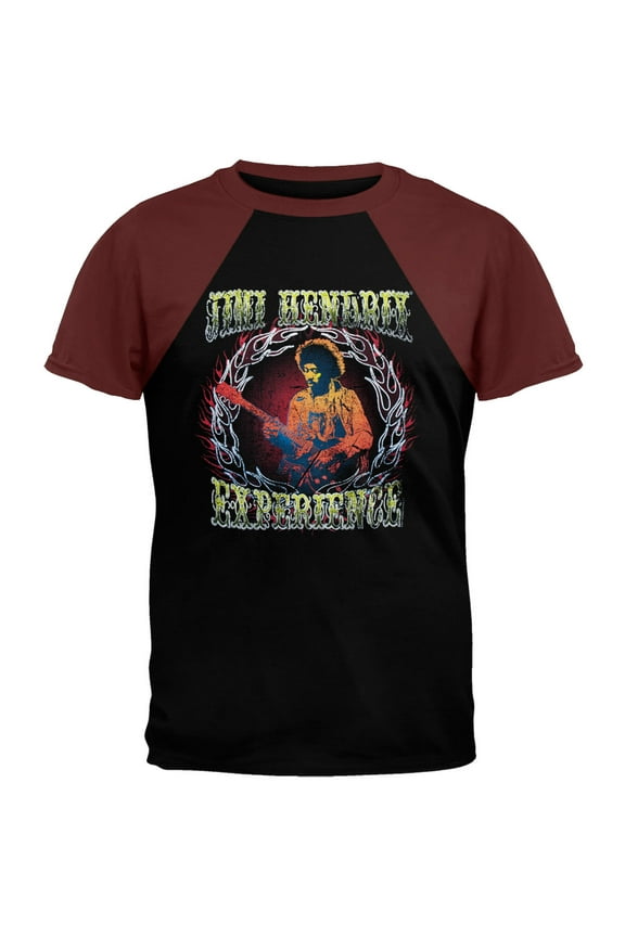 Men's On Fire Short Sleeve Raglan T Shirt