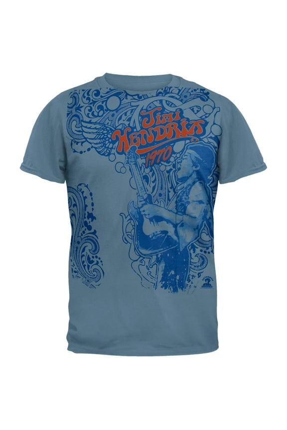 Men's Paisley Haze Soft Short Sleeve T Shirt