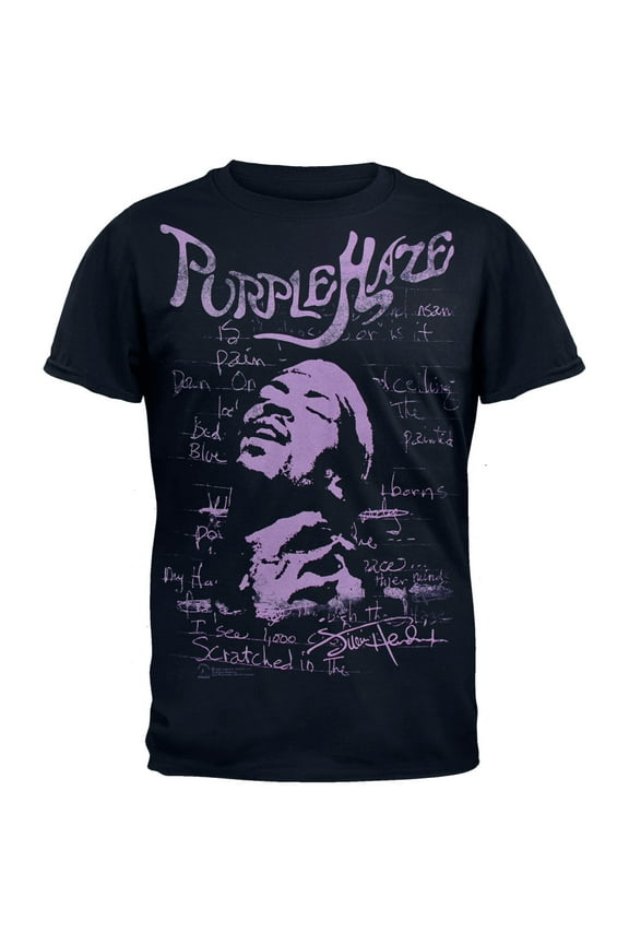 Men's Purple Haze Navy Blue Soft Short Sleeve T Shirt