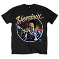 thumbnail image 1 of Jimi Hendrix Men's Script Circle T-shirt XX-Large Black, 1 of 3