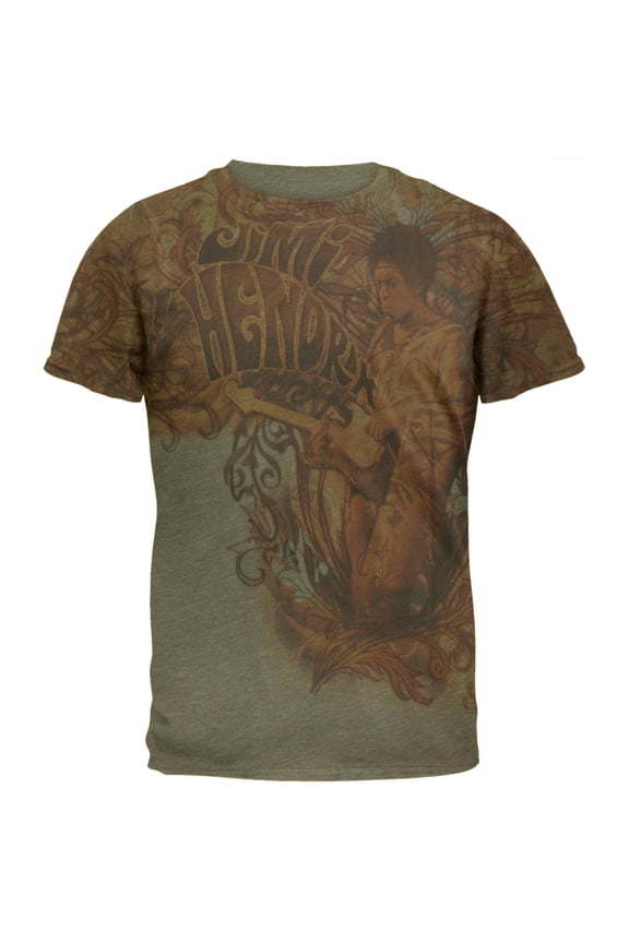 Men's Scrollwork Jam Soft Short Sleeve T Shirt