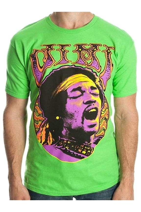 Men's Short Sleeve Neon Green T-Shirt