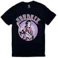 thumbnail image 1 of Jimi Hendrix Men's T-Shirt Genuine Merch Vintage Distressed Graphic Print Tee (Large, Black), 1 of 2