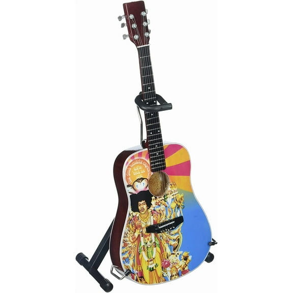 Jimi Hendrix Miniature AXIS Bold As Love Mini Acoustic Guitar Replica Collectible - Officially Licensed (JH-803)