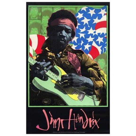 Jimi Hendrix Movie Poster (11 x 17)