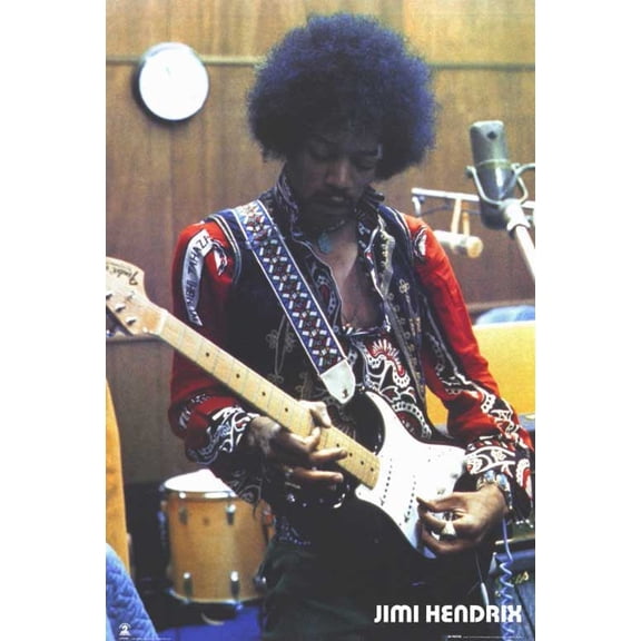 Jimi Hendrix Movie Poster Print (11 x 17)
