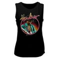 thumbnail image 1 of Jimi Hendrix Neon Black Women's Muscle Tank Top, 1 of 3