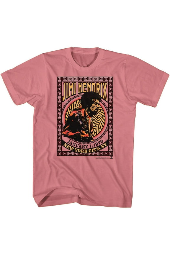 Jimi Hendrix New Years Day NYC Men's T Shirt
