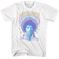 thumbnail image 1 of Jimi Hendrix Pastel Both Sides White T-Shirt, 1 of 2