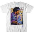 thumbnail image 1 of Men's Jimi Hendrix Hendrix Pop Art T-shirt Large White, 1 of 2