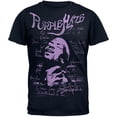 thumbnail image 1 of Jimi Hendrix - Purple Haze Navy Blue Soft T-Shirt, 1 of 1