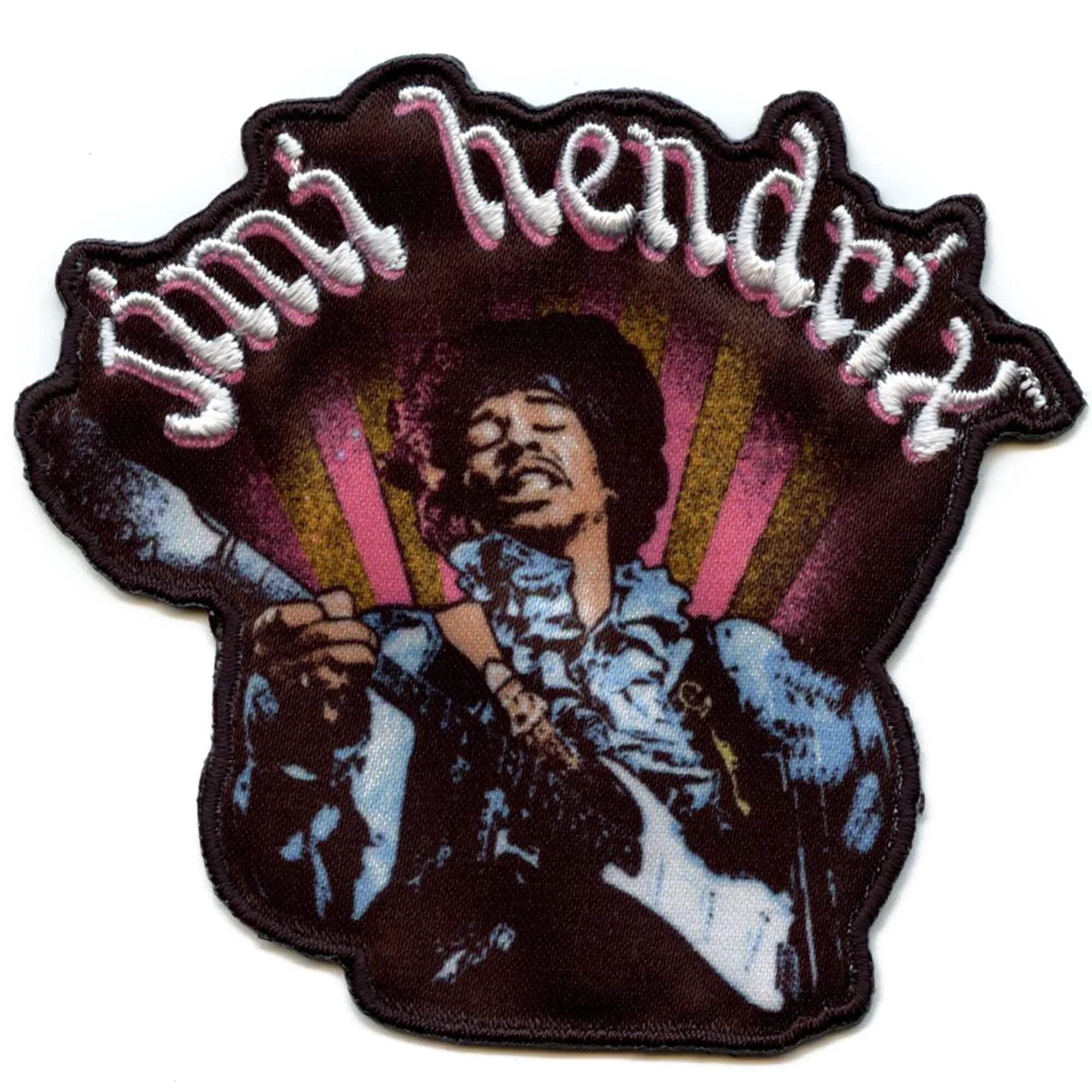Huntrix Patch Jimi Hendrix Rays Patch American 60's Songwriter Sublimated Embroidered ...