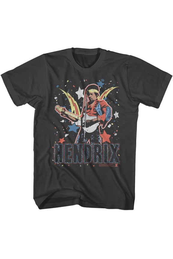 Jimi Hendrix Star Bursts Smoke T-Shirt