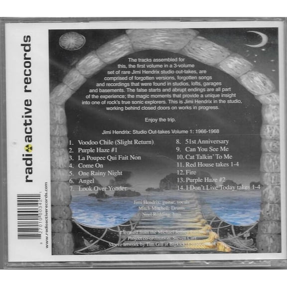 Jimi Hendrix - Studio Out-Takes Volume 1 (1966-1968) - Audio CD