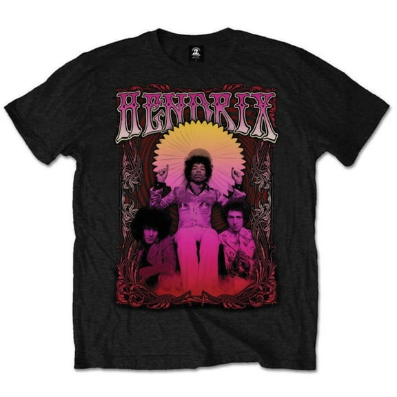 Jimi Hendrix Unisex T-Shirt Ferris Wheel (XX-Large)