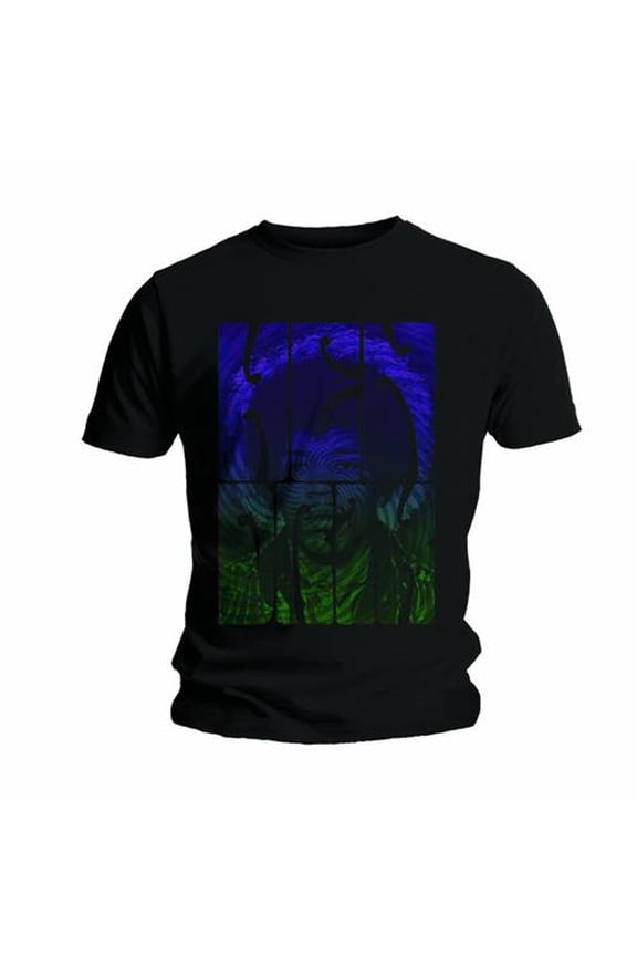 Jimi Hendrix Unisex T-Shirt Swirly Text (Medium)