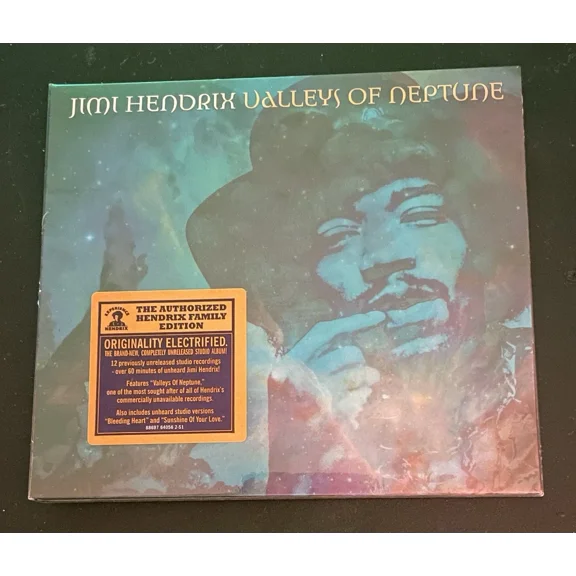 Jimi Hendrix Valleys Of Neptune (Cd 2010) Factory Sealed