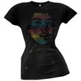 thumbnail image 1 of Jimi Hendrix Women's Juniors Rainbow Signature Short Sleeve T Shirt, 1 of 1