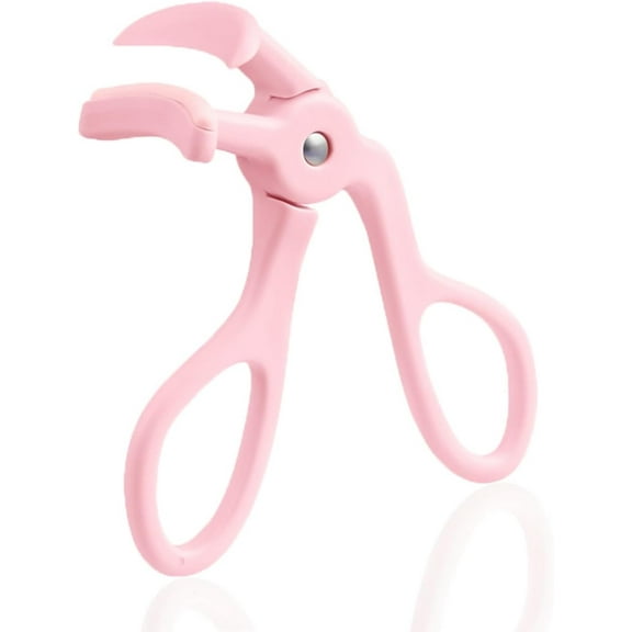 Jimin Eyelash Curlers - Plastic Eyelash Curler with Silicone Refill Pads Premium Cute Small Eye Lash Curler for No Pinching or Pulling Lash Curler for Women Girls Eye Makeup Tool