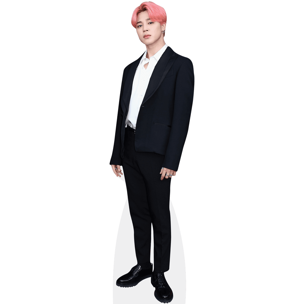 Jimin (White Shirt) Lifesize Cardboard Cutout Standee