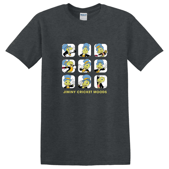 Jiminy Cricket Moods Face Graphic T-Shirt