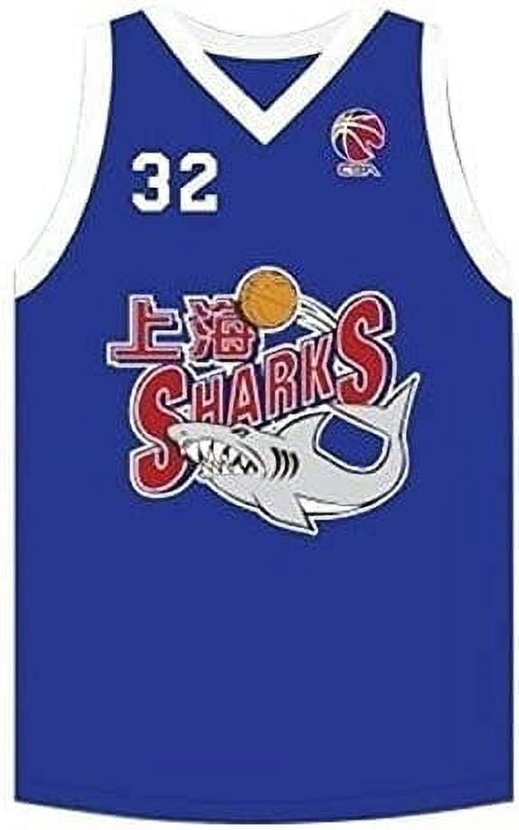 Jimmer Fredette 32 Shanghai Sharks White Basketball Jersey with CBA Patch —  BORIZ