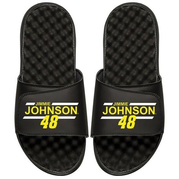 Jimmie Johnson ISlide Bar Slide Sandals - Black