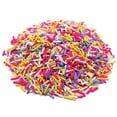 thumbnail image 1 of Jimmies in Springtime Mix - Resealable Standup Candy Bag - Pastel Jimmies in Pink, Lavender, White, and Yellow - Easter Themed Sprinkles for Desserts and Decorations (4 oz), 1 of 5