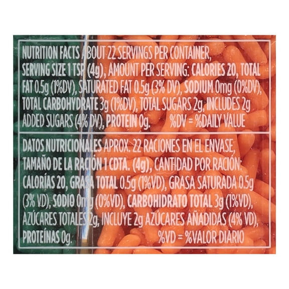 Jimmies Sprinkles 3.2Oz-Bright, 6 Cell