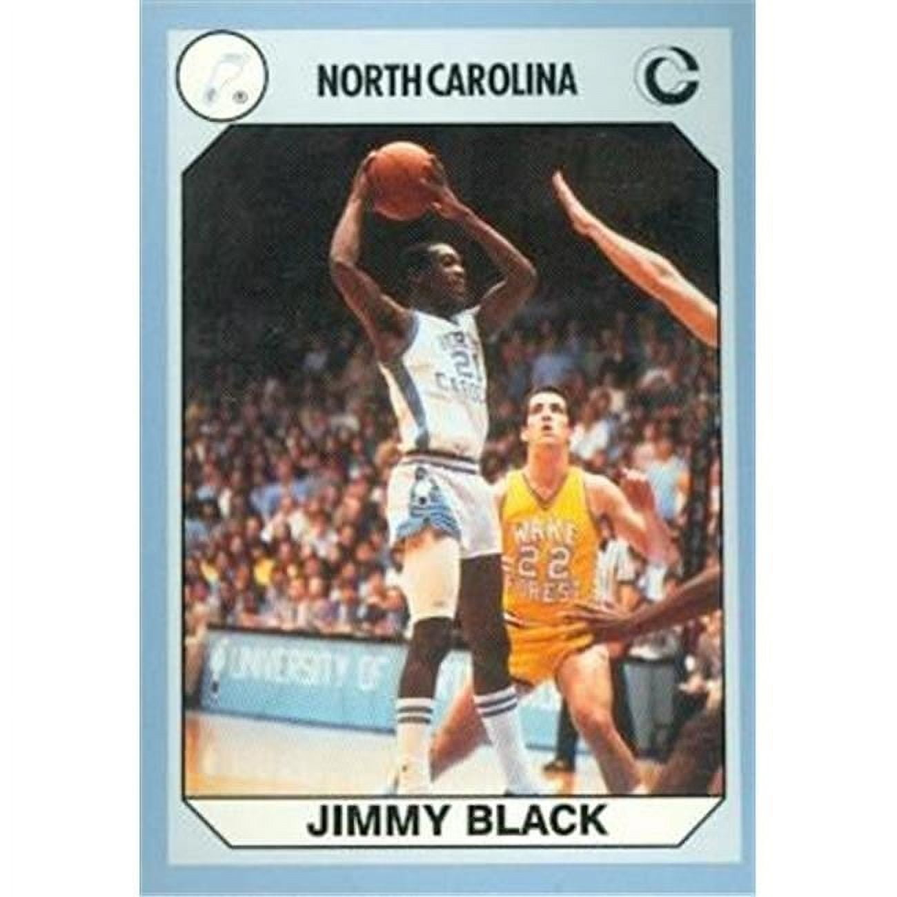Jimmy Black Basketball Card (North Carolina) 1990 Collegiate