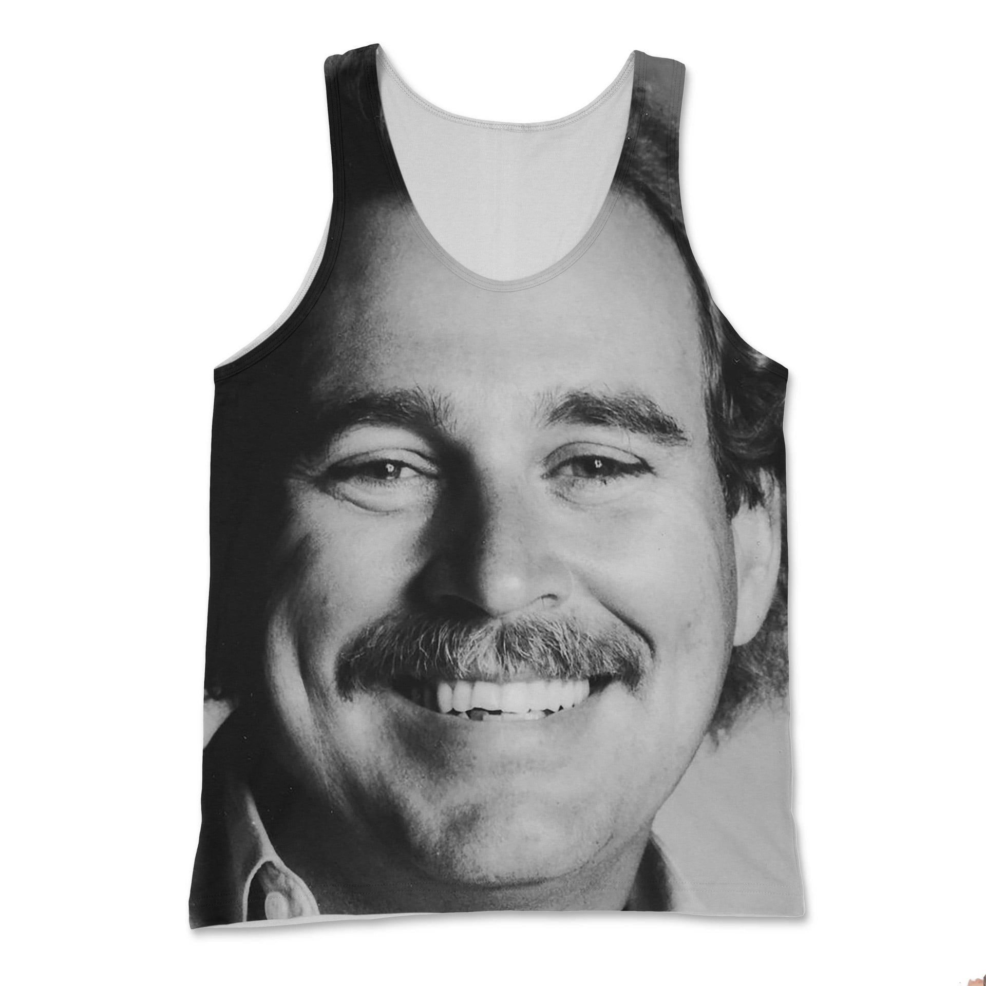Disturbed Scary Face Tank Top - Rock Band Graphic Tee For Fans