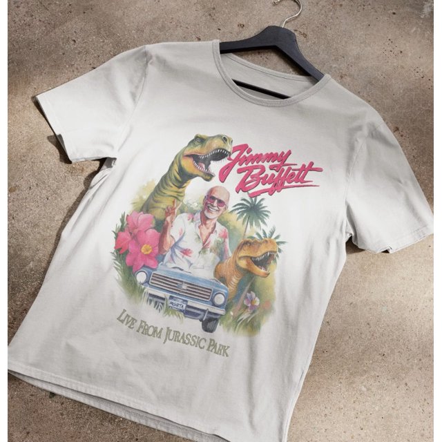 Jimmy Buffett Live From Jurassic Park Unisex TShirt