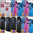 Jimmy Butler Basketball Jerseys Kevin Durant Embiid LILLARD Booker Ja Morant Kyrie Irving Luka