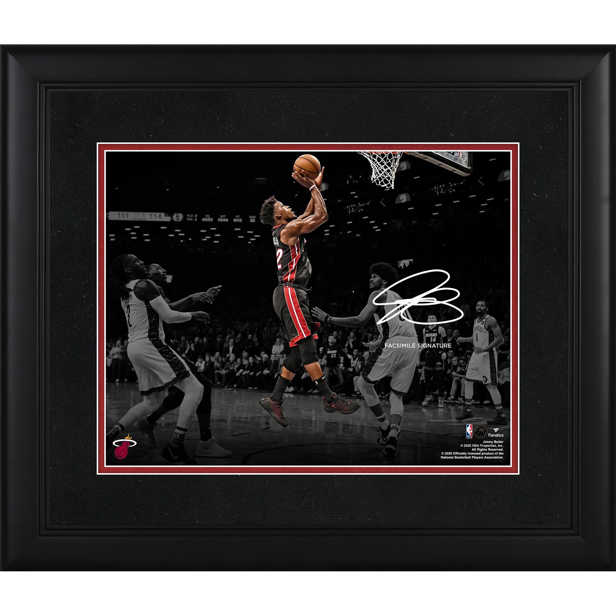 Jimmy Butler Miami Heat Unsigned Dribbling Photograph