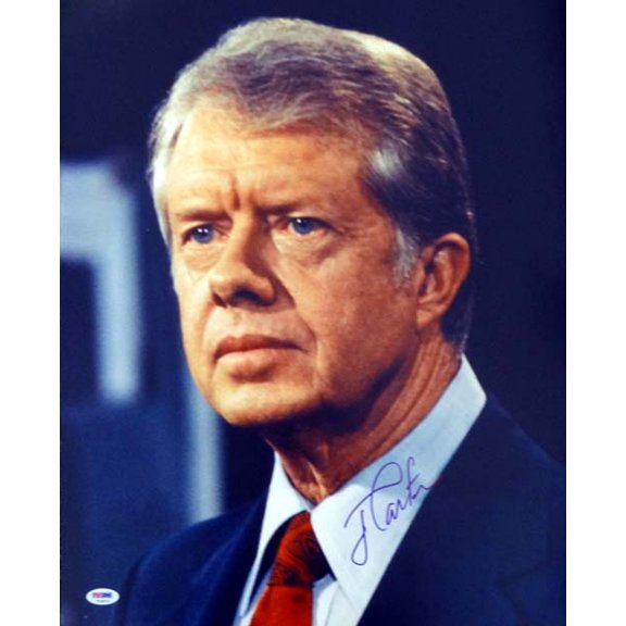 Jimmy Carter Autographed 16x20 Photo PSA/DNA #T14472