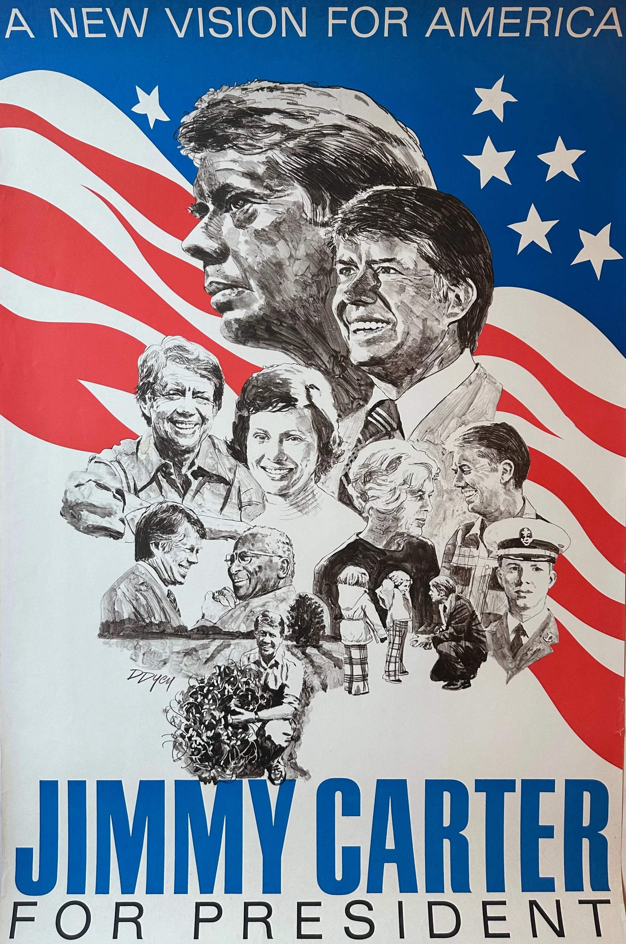 Jimmy Carter Campaign Ad Glossy Poster Picture Photo Print Banner ...