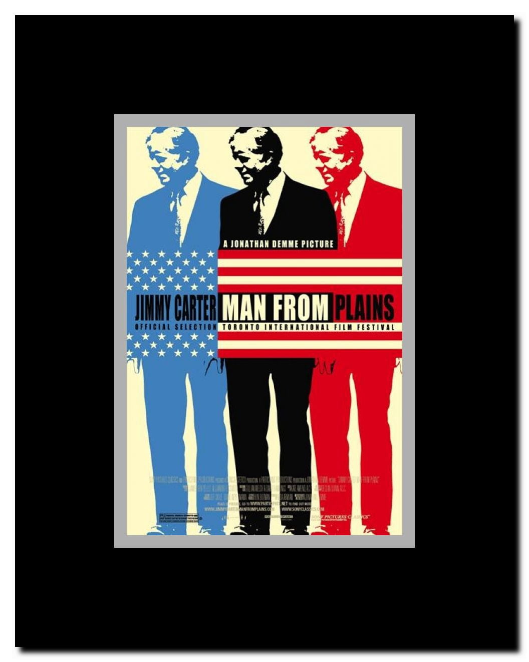 Jimmy Carter Man from Plains Framed Movie Poster