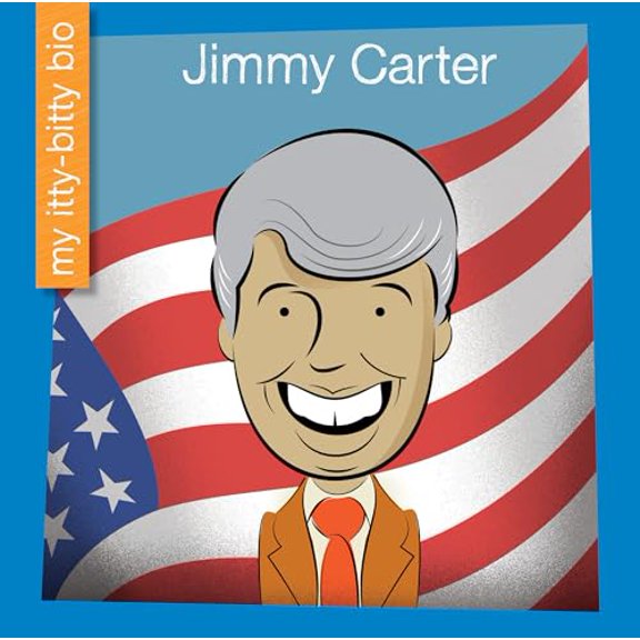 Pre-Owned Jimmy Carter My Early Library: Itty-Bitty Bio Library Binding Emma E Haldy