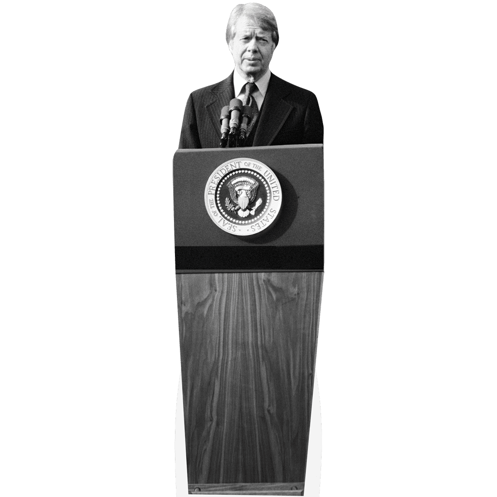 Jimmy Carter (Speech) Lifesize Cardboard Cutout Standee