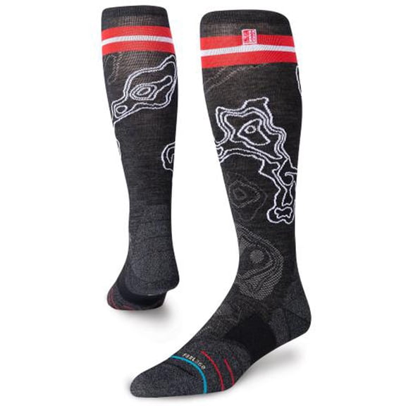 Jimmy Chin The Grand Snow Socks [Black]